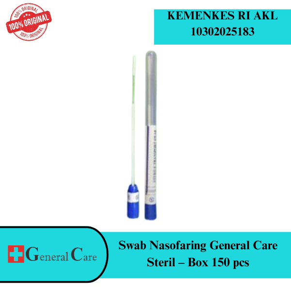 Swab Nasofaring General Care Steril – Box 150 pcs