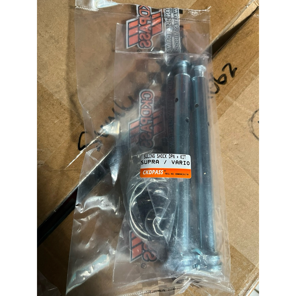 suling shock depan assy honda supra-supra x-beat-bwat esp-beat street-vario-genio