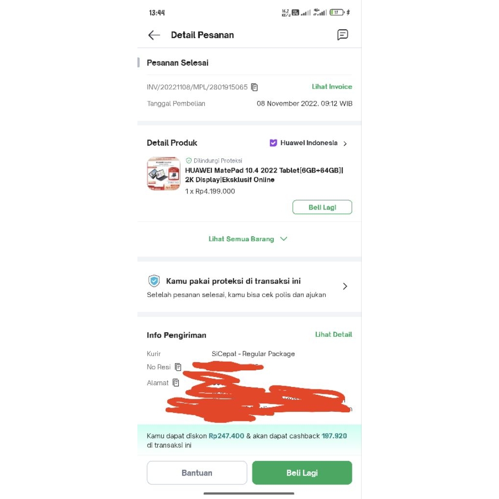Huawei matepad 10.4 2022 wifi only second + keyboard