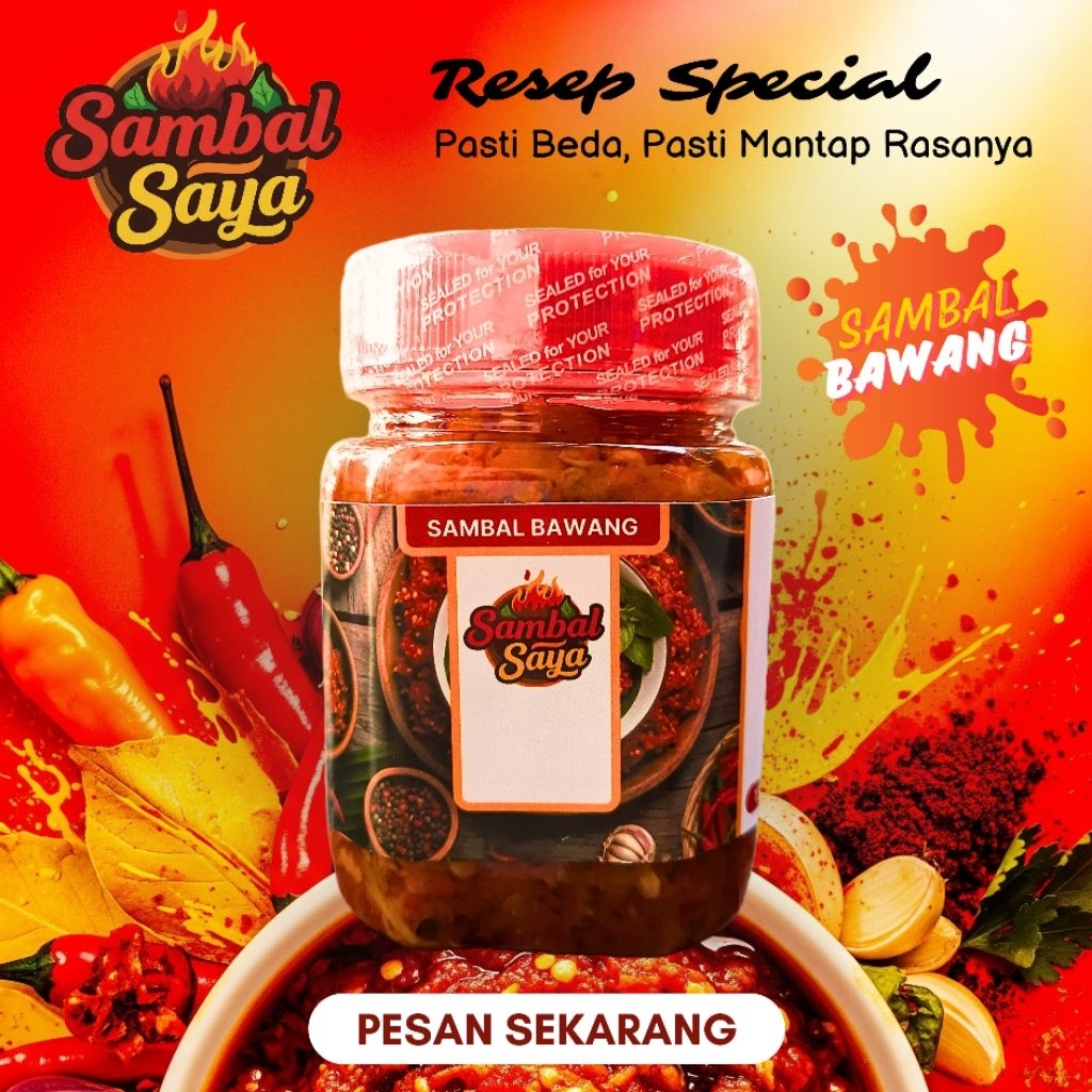 

Sambal Saya Bawang ukuran 150ml