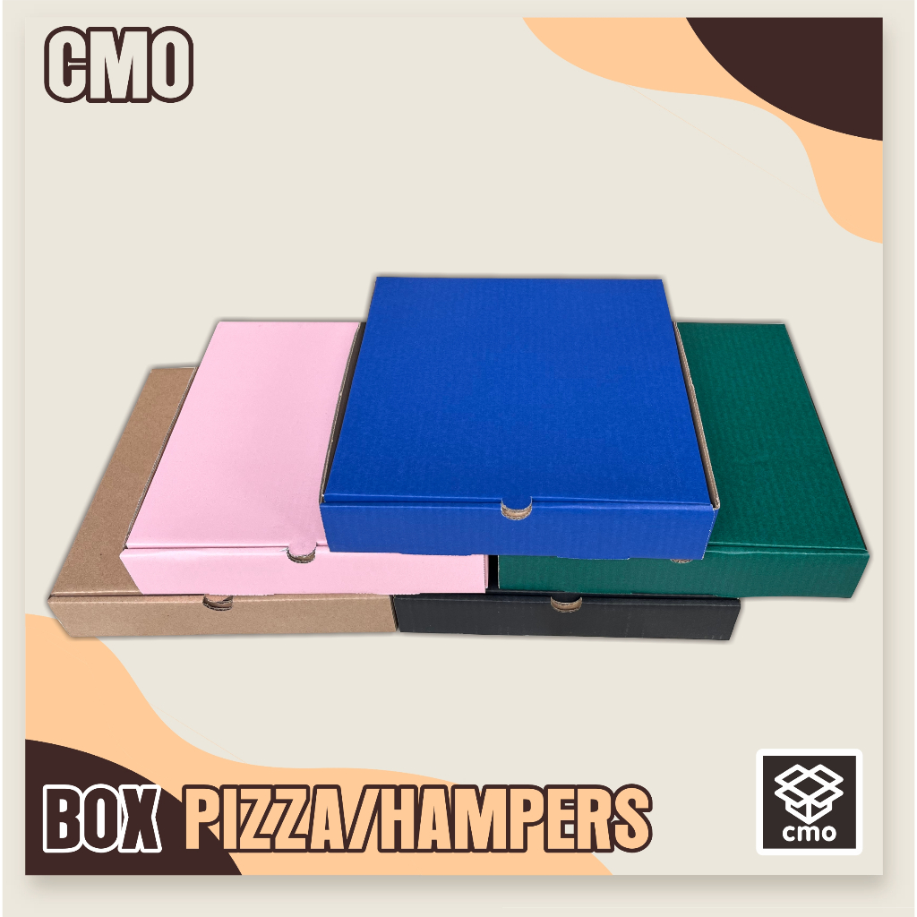 

Box Pizza/hampers 25x25x5 CM HAMPERS/KADO/PIZZA/GIFT/POLOS/BOXHAMPERS/BOXSEMBAKO