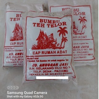 

[oddsolshop] pekanbaru/Bumbu Teh Telor / Telur 1 PCS Cap Rumah Adat 50GR UD Anugrah Jaya Mix Drink