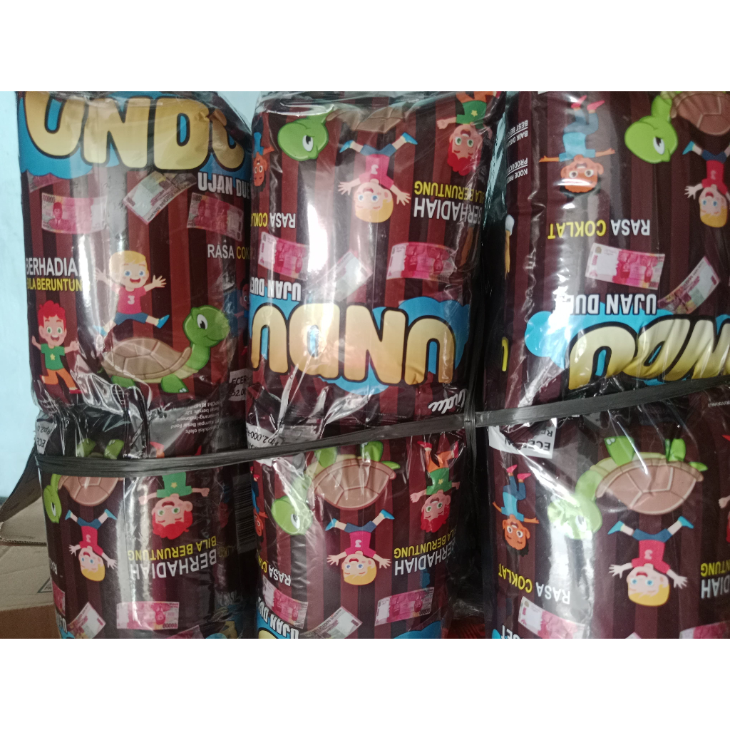 

Snack undu viral /undu Snack viral berhadiah uang bila beruntung / harga per pack isi 10