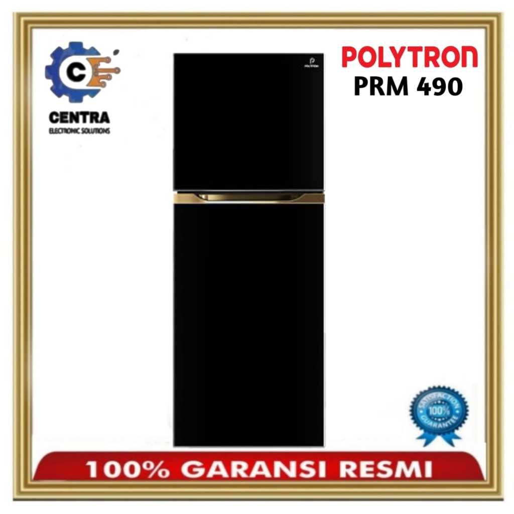 Kulkas Polytron 2 Pintu 350 liter PRM-490