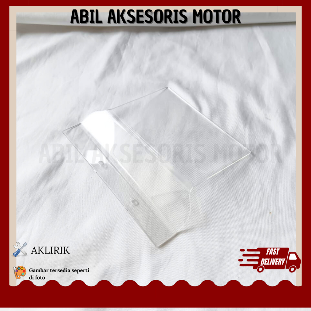 MUDFLAP MIO SPORTY AKRILIK PENAHAN LUMPUR MIO SPORTY MIKA AKRILIK