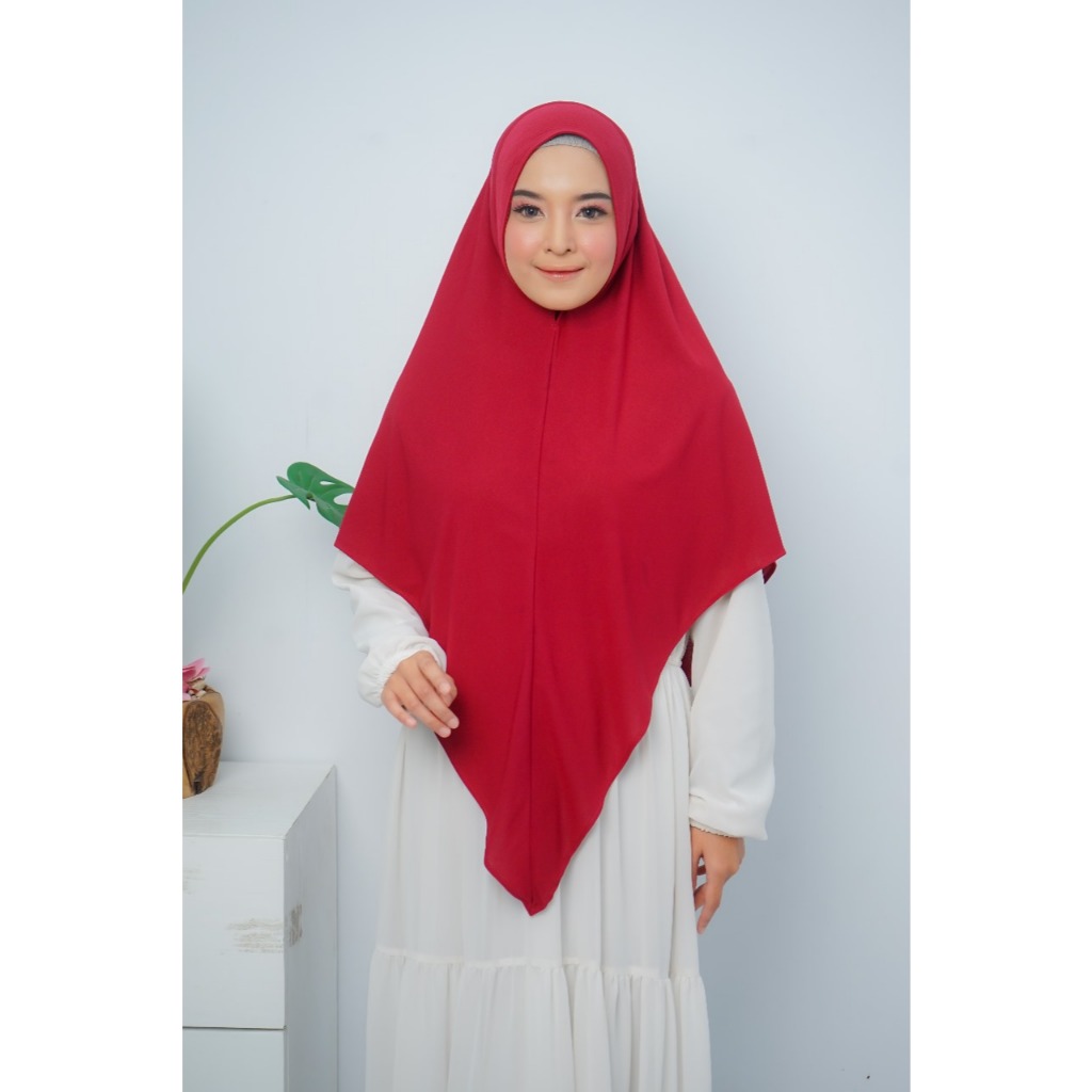 new malay nail style bergo , bergo jumbo syari , muslim wanita hijab bergo jubmo premium jersy bahan