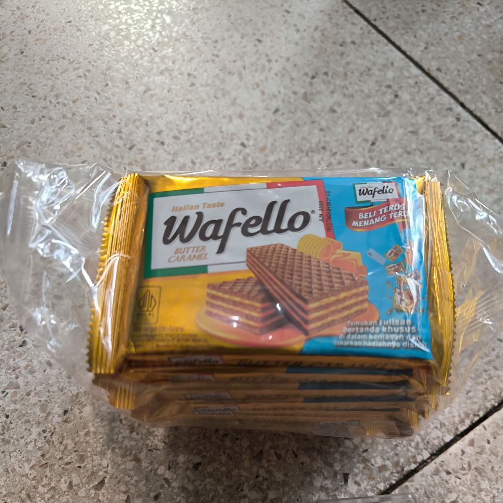 

Wafello Wafer Sachet 2000 Isi 10 Pcs