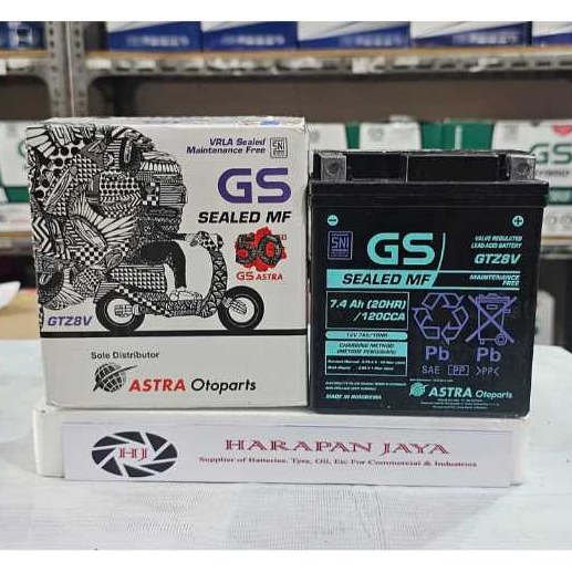 AKI MOTOR GS ASTRA MF GTZ8V (7.4AH) KERING