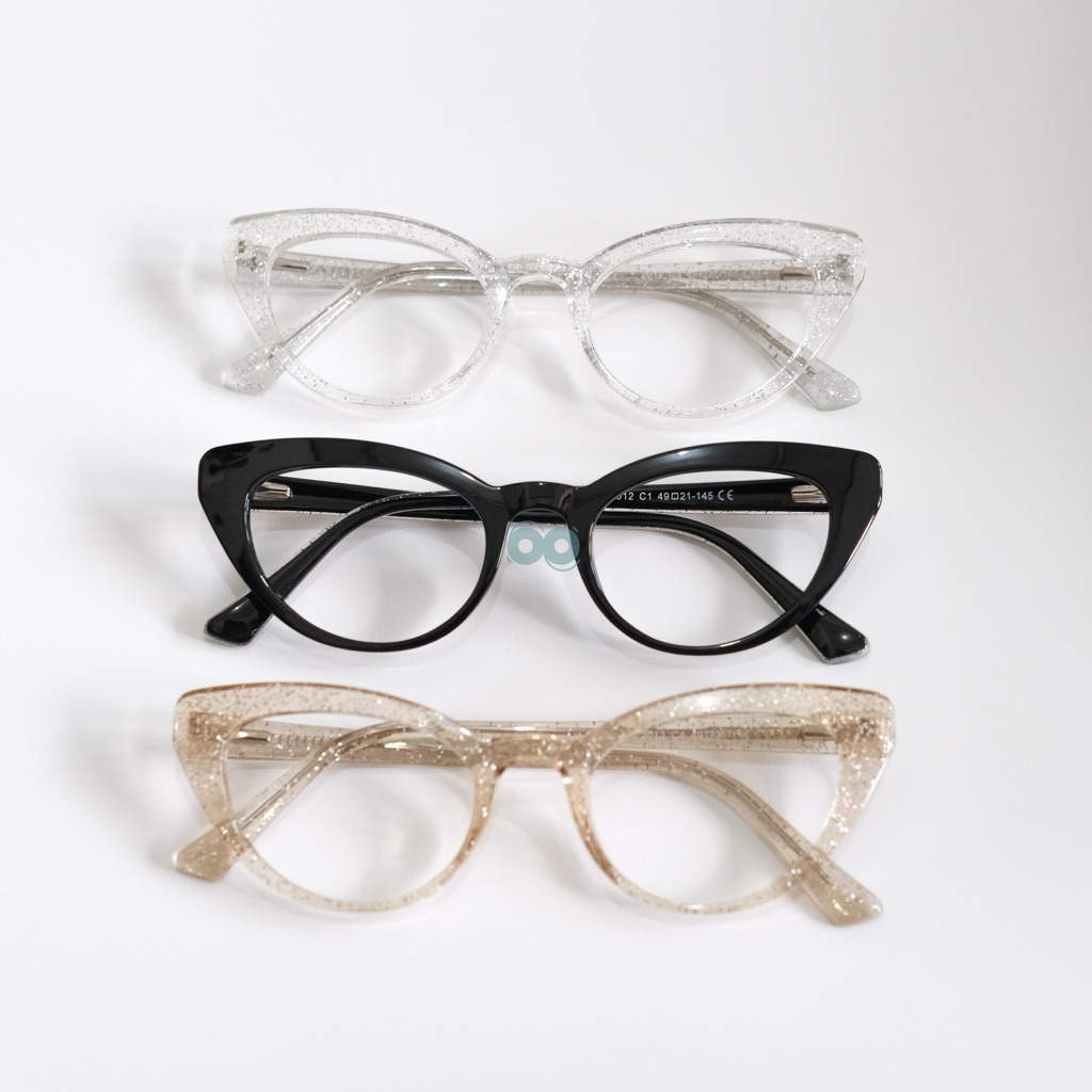Bami | Frame Kacamata Cat Eye Kecil Ringan Kacamata Anti Radiasi Kacamata Photocromic Kacamata Minus