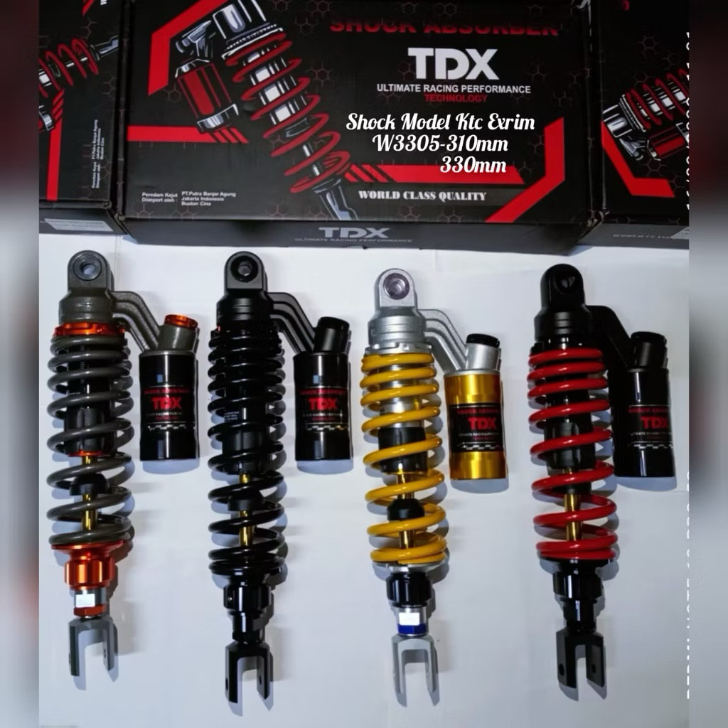 Shockbreaker Tabung Atas TDX Shock Belakang TDX  Tabung Atas TDX Ukuran 310 Mm 330 Mm SHOCK VARIO 16