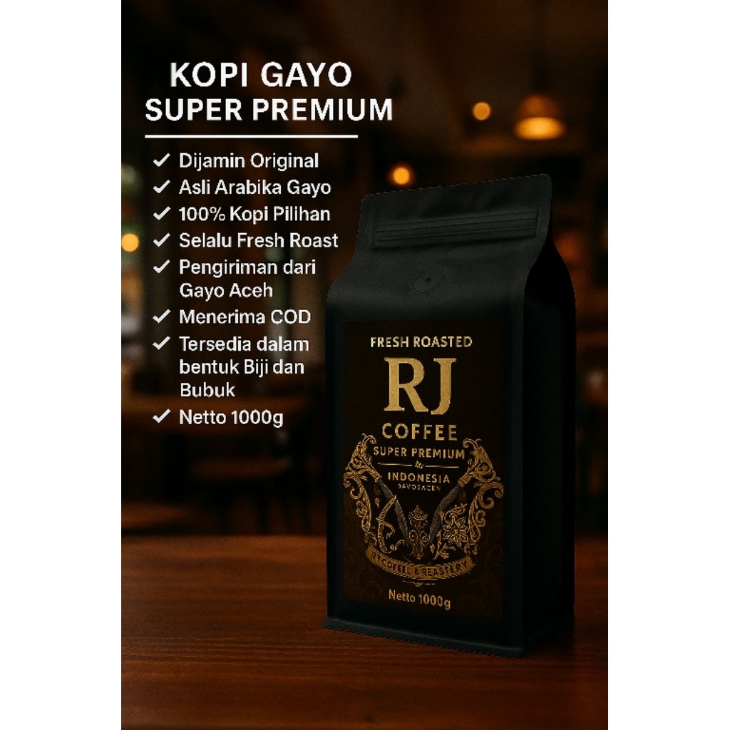 

Kopi Arabika Gayo Aceh Super Premium berkualitas tinggi//Bubuk/Biji bye Rumoh Kupi Gayo