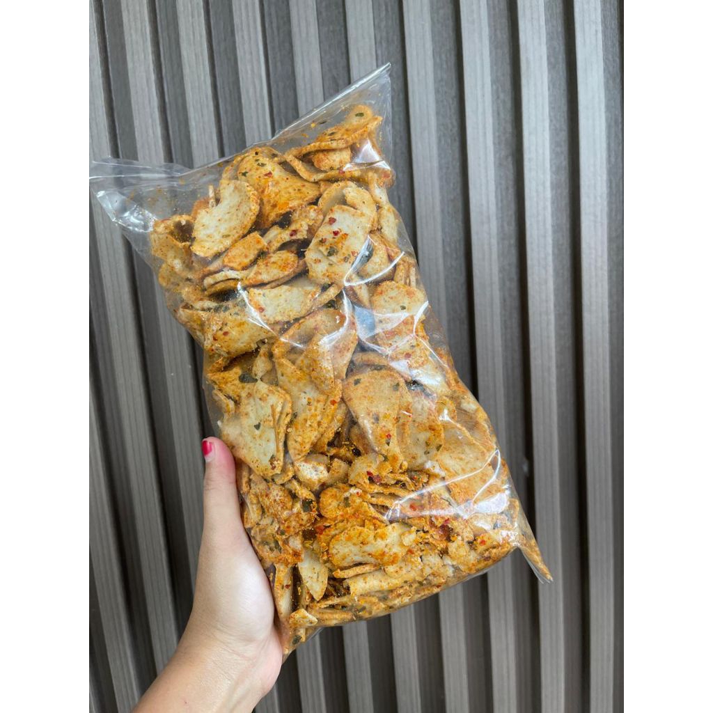 

Basreng Pipih Daun Jeruk Pedas 500 Gram