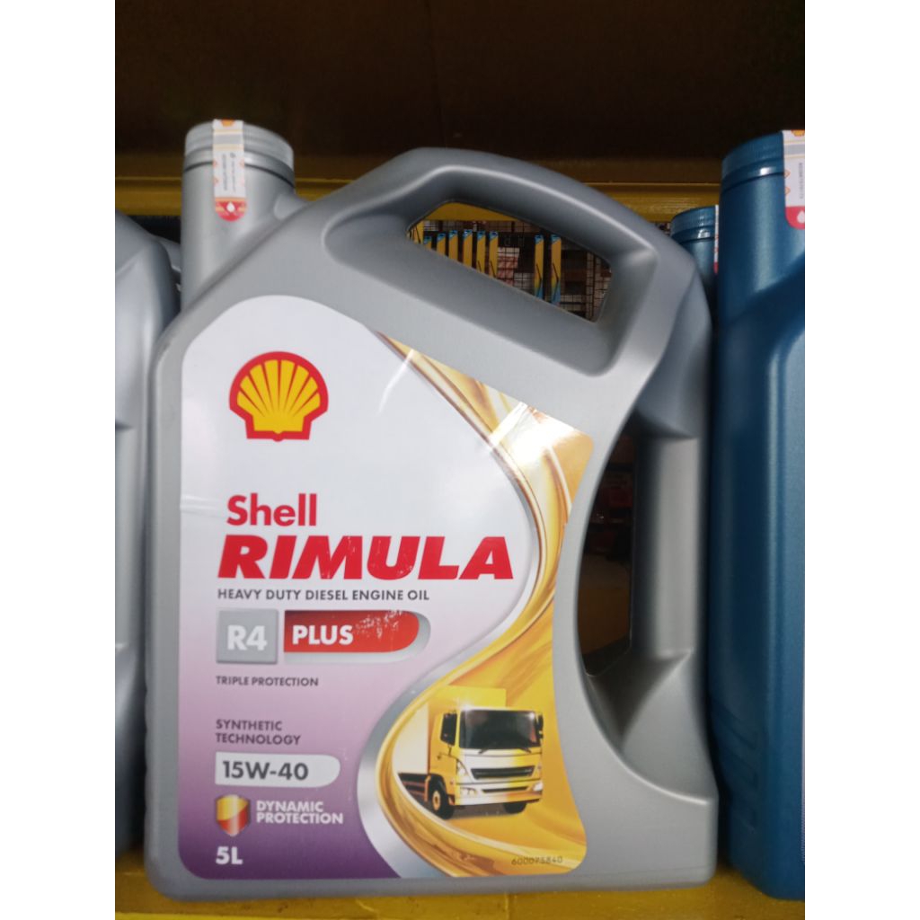 OLI Shell Rimula R4 PLUS (5L) 100% Asli