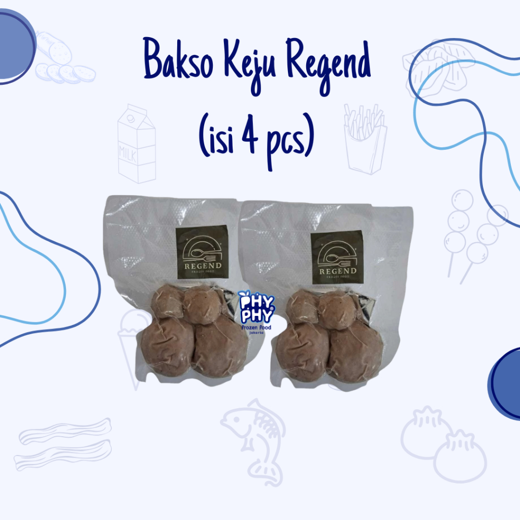 

Bakso Keju Regend Isi 4 pcs | Bakso Keju | Bakso Daging Sapi