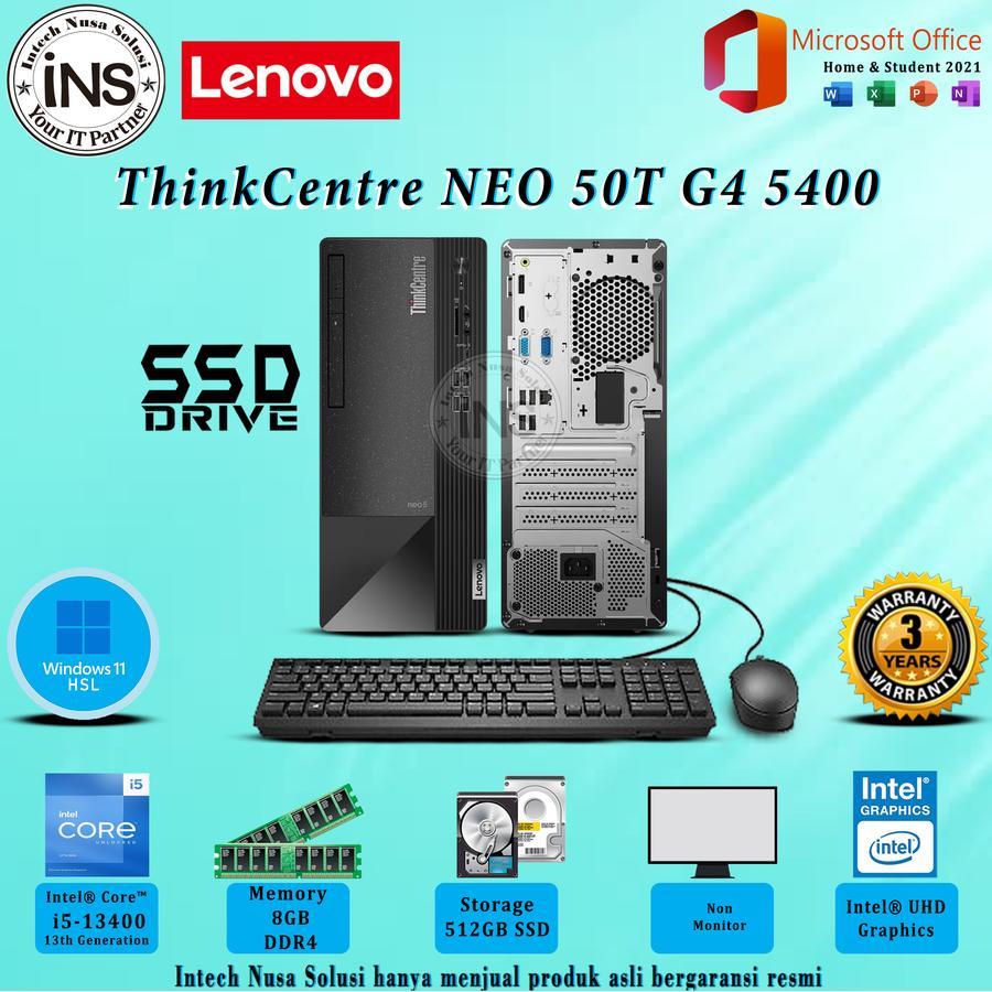 CPU Lenovo ThinkCentre NEO 50T G4 5400 i5-13400 32GB 1TB SSD+2TB HDD WIN11HSL+OHS2021 2YR