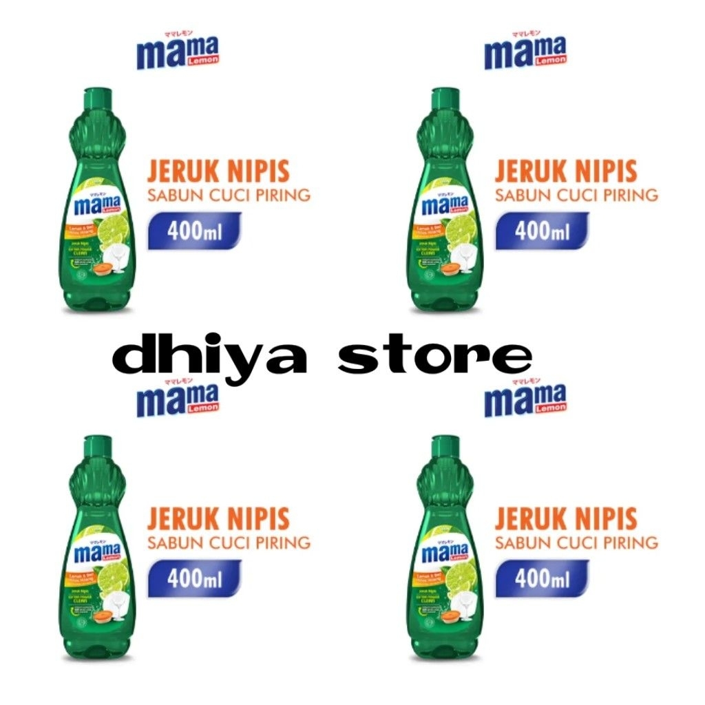 Mama Lemon Jeruk Nipis Botol [ 400 ML ]