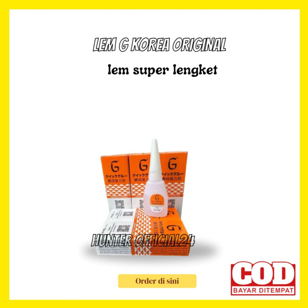 

lem super g lem super lengket lem korea lem setan super glue lem tetes cair lem alteco lem super glue cairan perekat super kuat lem kayu lem besi lem plastik