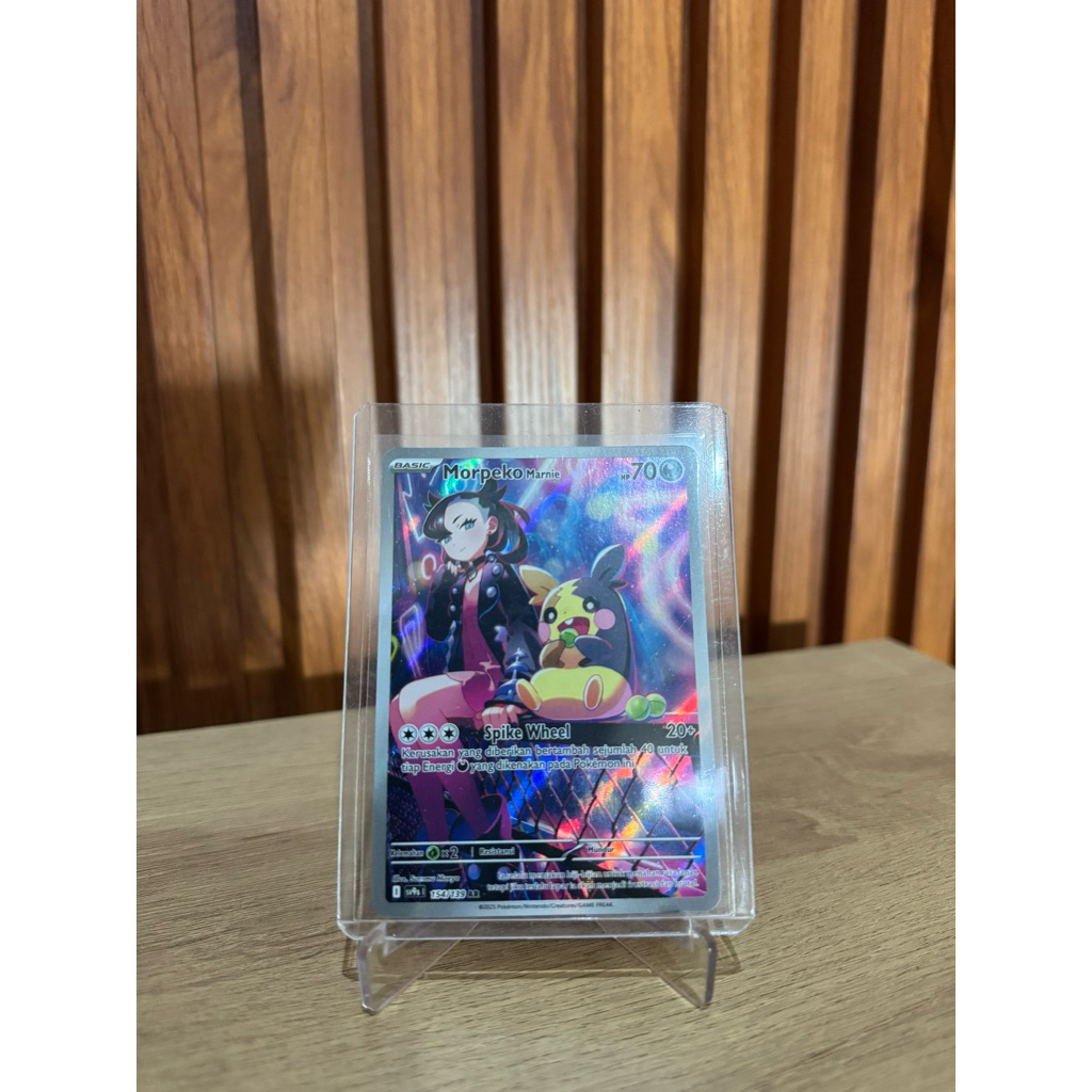 Kartu Pokemon Indonesia - Morpeko Marnie AR