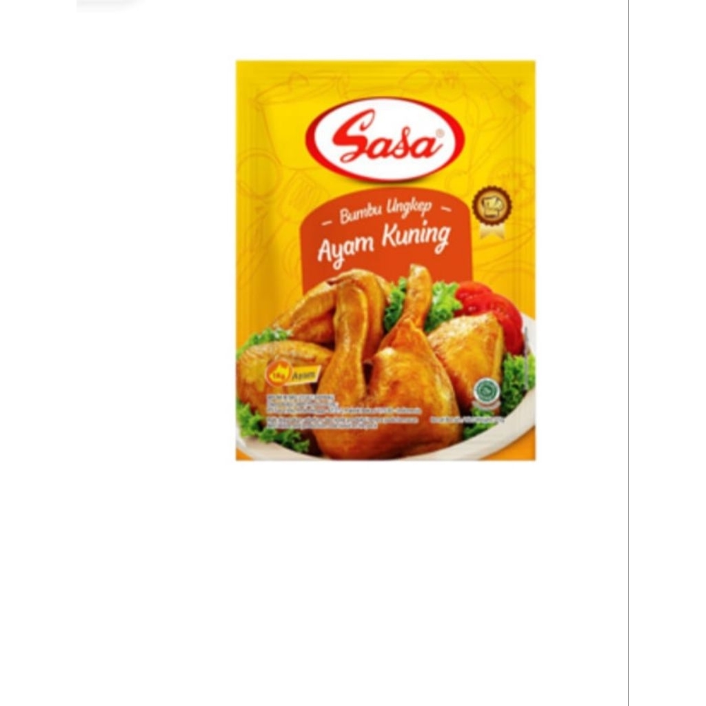 

BUMBU MASAK SASA BUMBU UNGKEP AYAM KUNING 25g