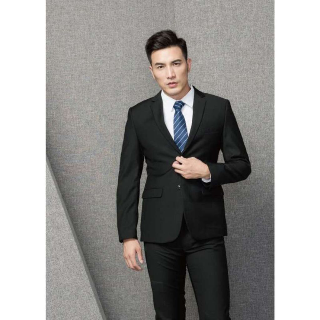 Jas Pria Blazer Pria Warna Hitam Jas Nikah Jas Wisuda Jas Formal Pria Slimfit