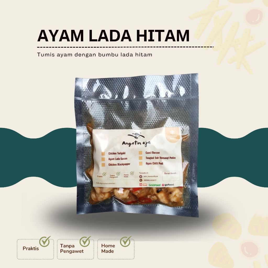 

ANGETIN AJA AYAM LADA HITAM