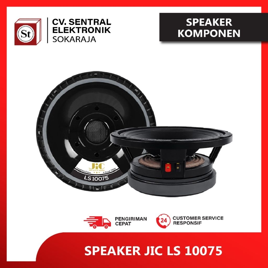 SPEAKER JIC LS 10075 10"
