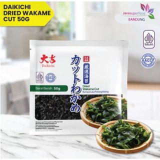 

Cut Wakame Rumput Laut Kering / Dried Seaweed / Miyeok Miso Soup