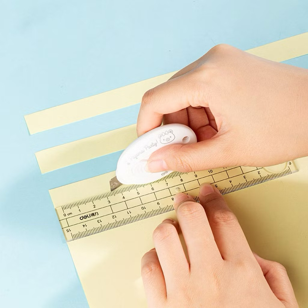 

Cutter Mini Portable Bentuk Oval Mini Cutter Polos Travel Kit Pemotong Kertas Paper Cutter Lucu Bentuk Awan Warna Pastel Untuk Unboxing Paket
