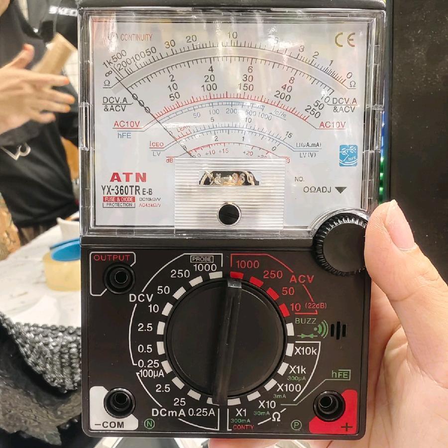 Multitester ATN YX360TReb Multimeter Analog YX-360TReb Tester YX 360 TReb