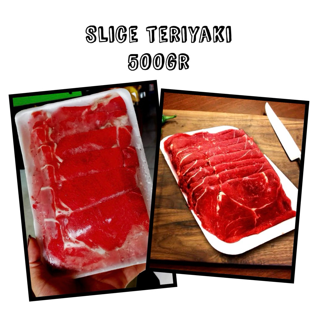 

Daging Iris atau Beef Slice Teriyaki 500gr