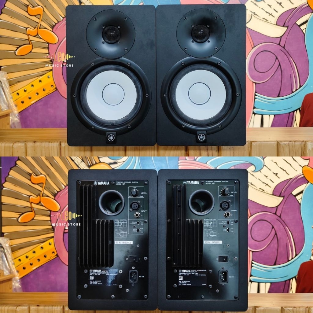 yamaha hs7 speaker monitor speaker flat