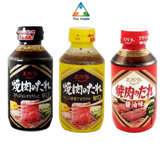 

(The Habit) Ebara Yakiniku No Tare Shoyu / Saus Bumbu Yakiniku Ebara Shoyu 300ml