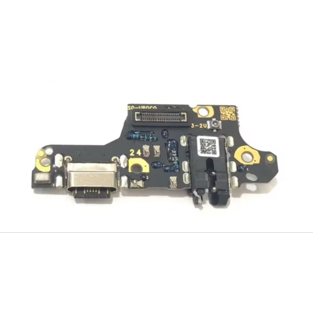 Flexible Konektor Cas + Mic Original Xiaomi Poco X3 X3 Pro X3 NFC / Konektor Charger / Papan Cas