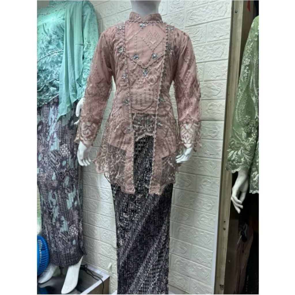 STELAN KEBAYA KUTU BARU HIJAB ANAK - ANAK FREE HIJAB//KEBAYA ANAK KONDANGAN//KEBAYA WISUDA ANAK//KEB