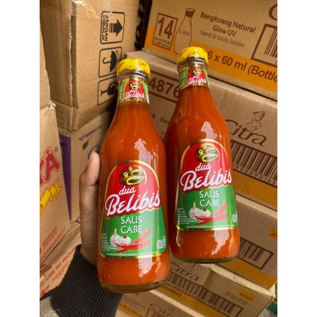 

Dua Belibis Saus Cabe Botol 335ml