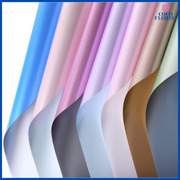 

Kertas Buket Bicollor Metalic Cellophane Flower Wrapping KB6071