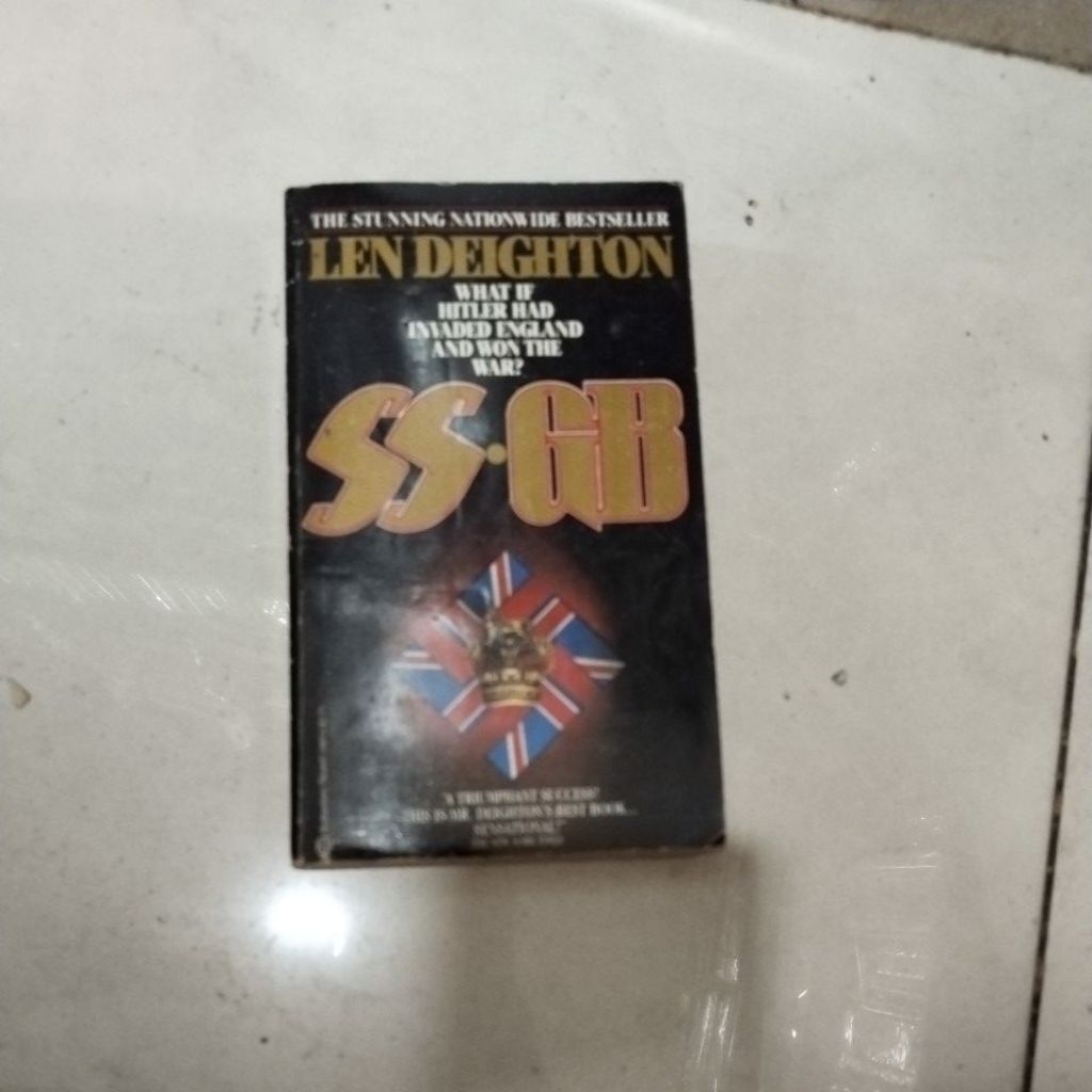 BUKU NOVEL INGGRIS LEN DEIGHTON   SS. GB