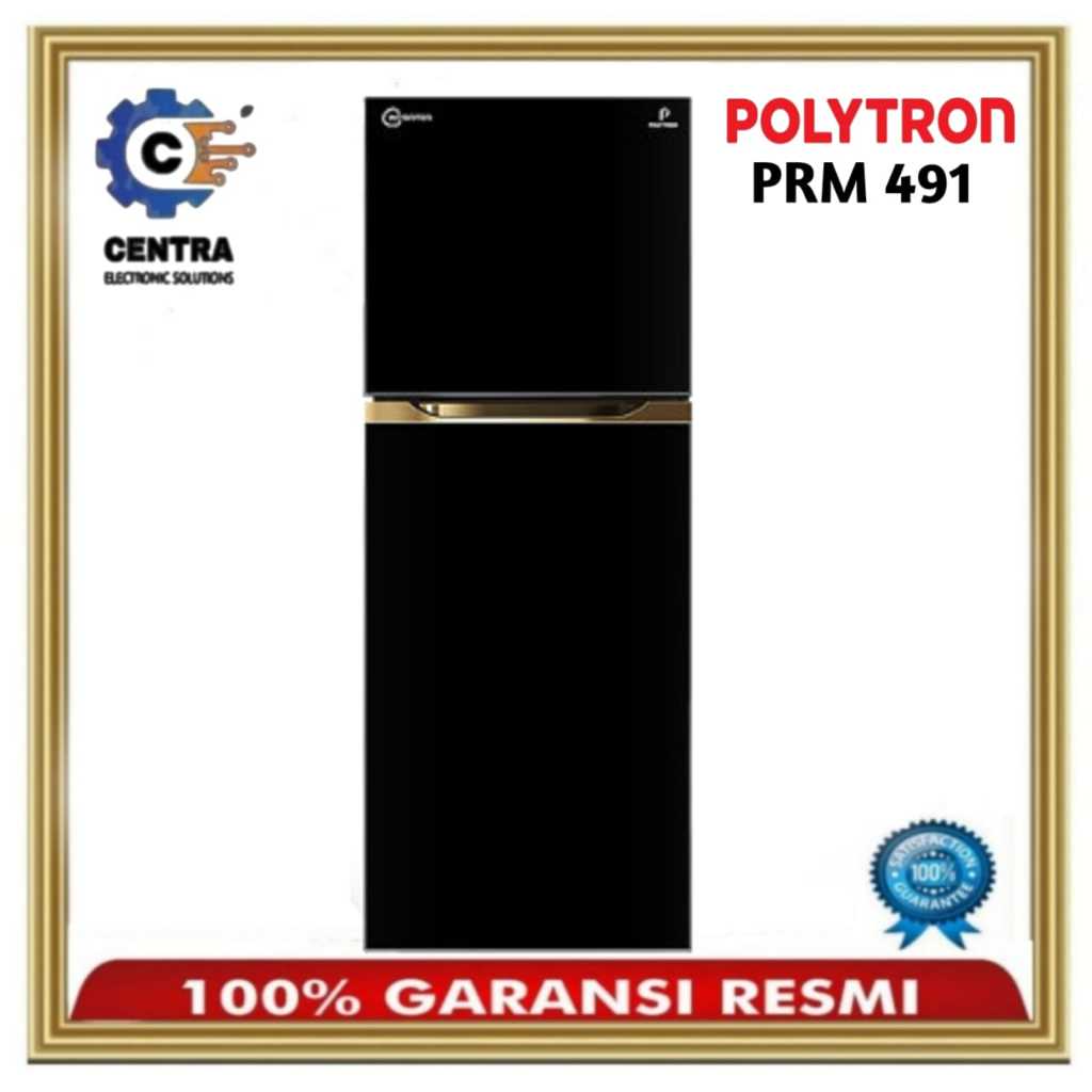 Kulkas Polytron 2 Pintu 350 liter PRM-491