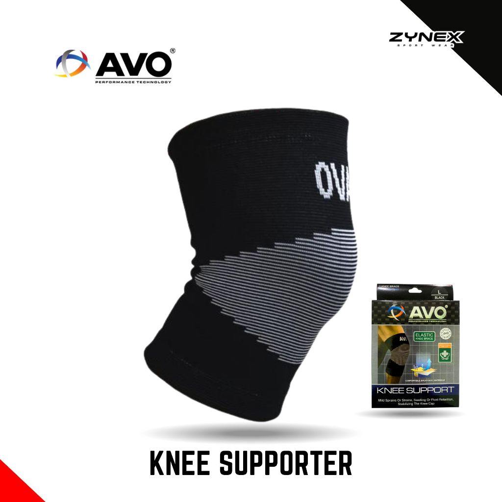 Avo Deker Lutut | Knee Support brace | Deker Pelindung Lutut | Volly Basket Badminton | Knee AVO