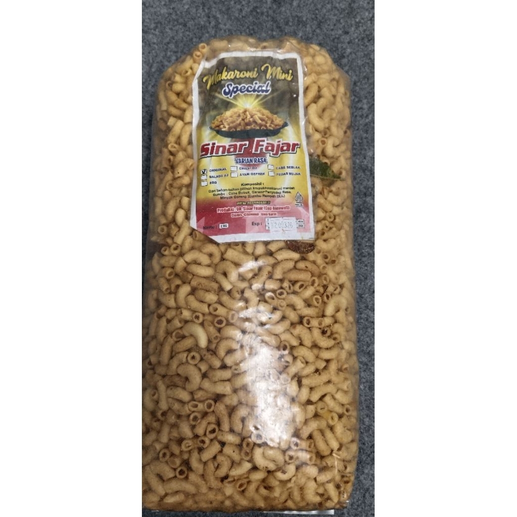 

Makaroni Gurih Daun Jeruk