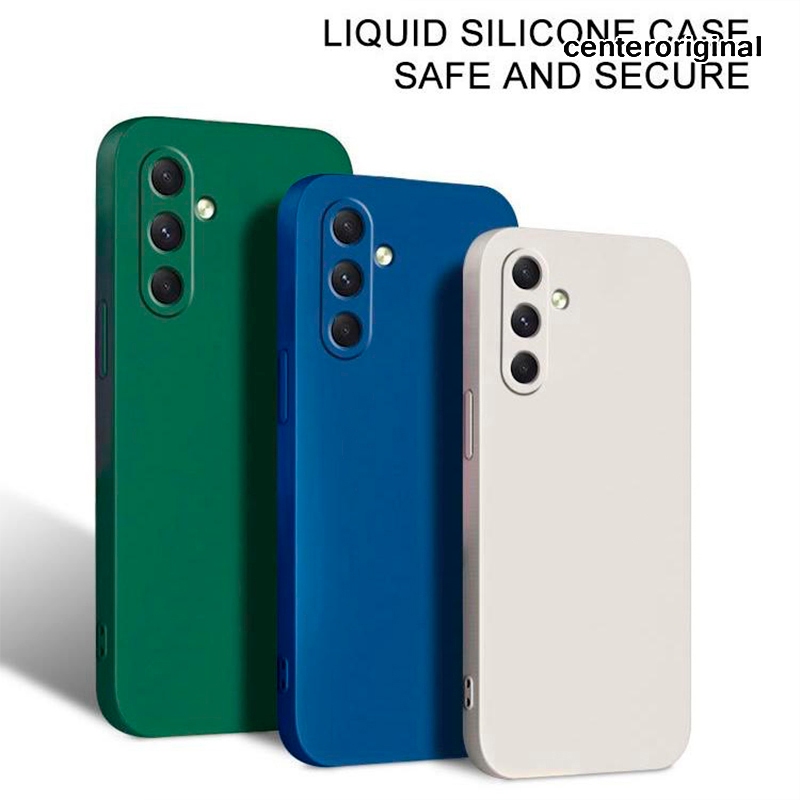 Case Samsung S22 S23 S24 S25 Plus Ultra Note 8 9 10 Plus Pro 20 Ultra Liquid Silicone Mircrofiber Ca