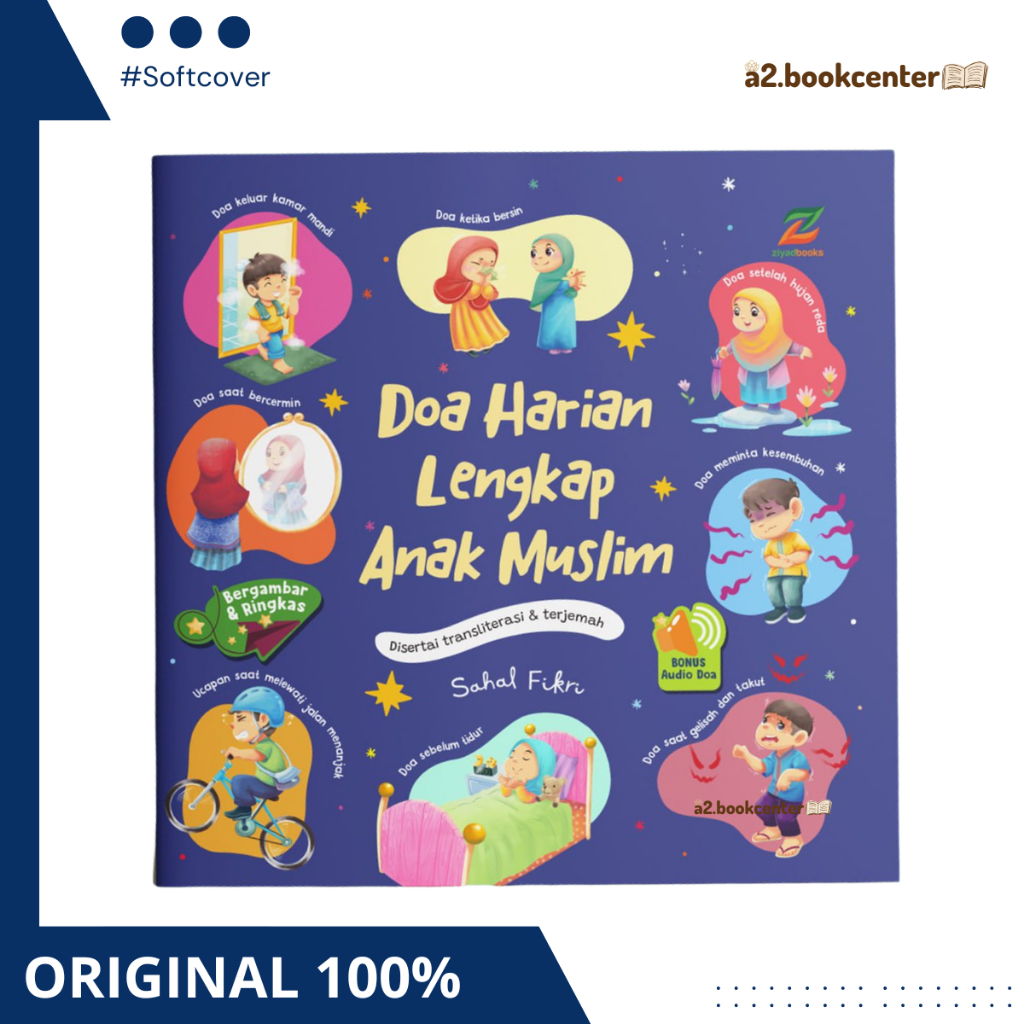 Ziyadbooks - Doa Harian Lengkap Untuk Anak Muslim Fullcolor Doa Sehari-hari