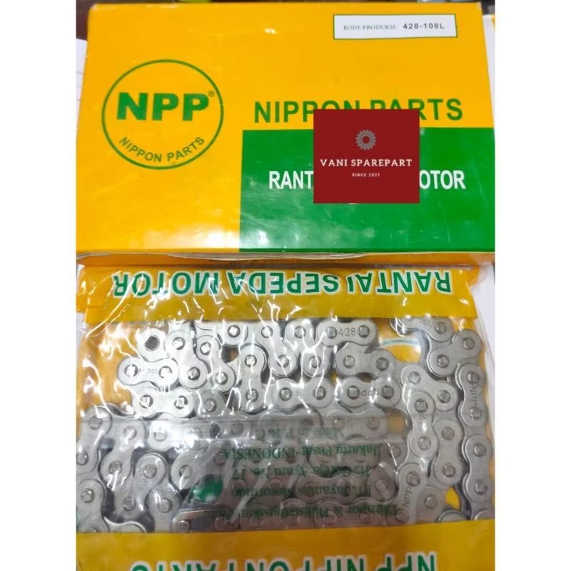 RANTAI RANTE RODA 428 - 108 WIN NPP