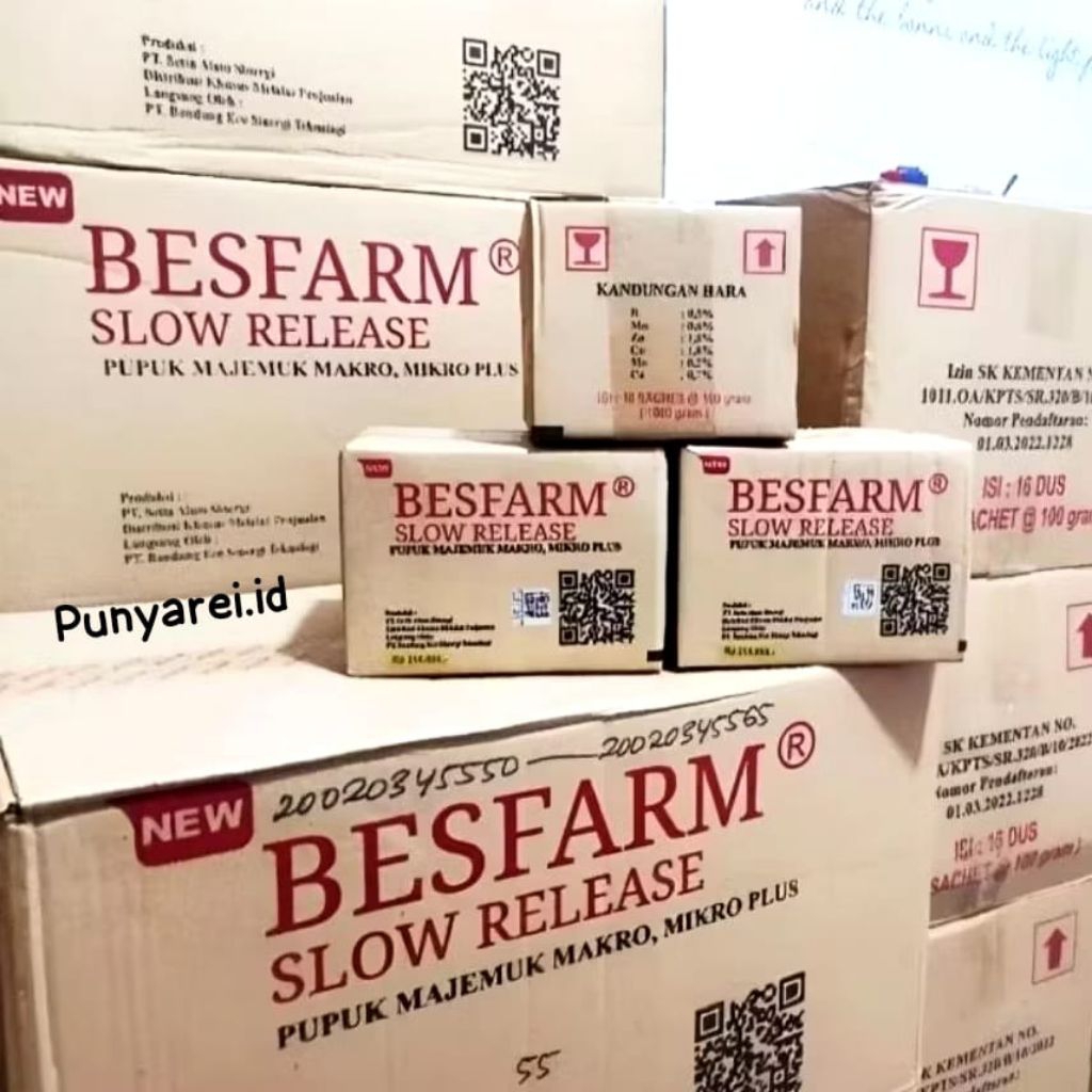 Besfarm Slow Release Pupuk Sawit Tepat Guna