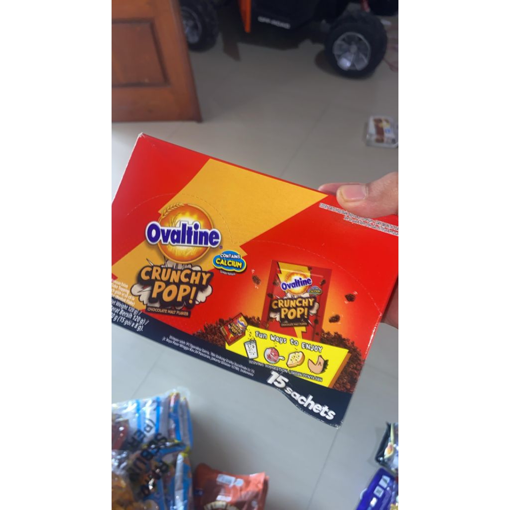 

OVALTINE CRUNCHY POP