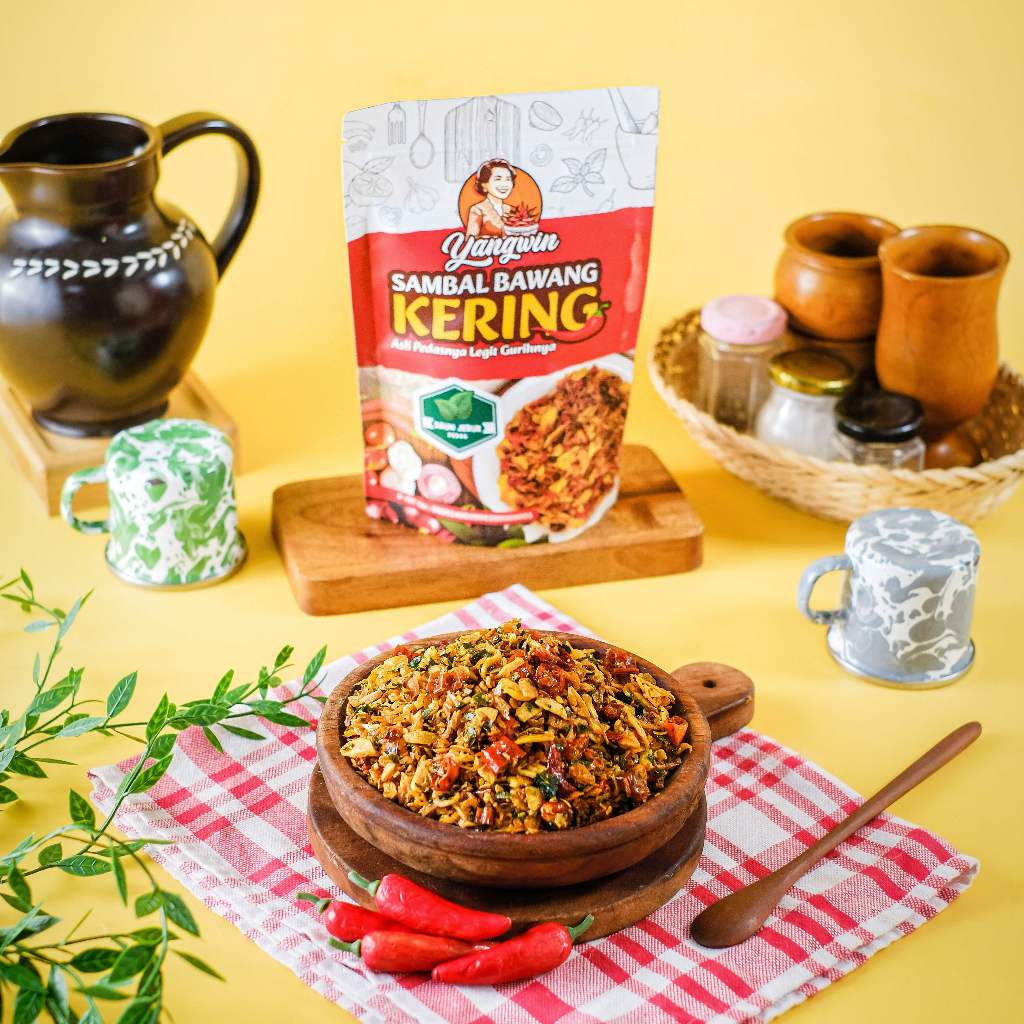 

Sambal Bawang Kering Daun Jeruk / Sambal Kering