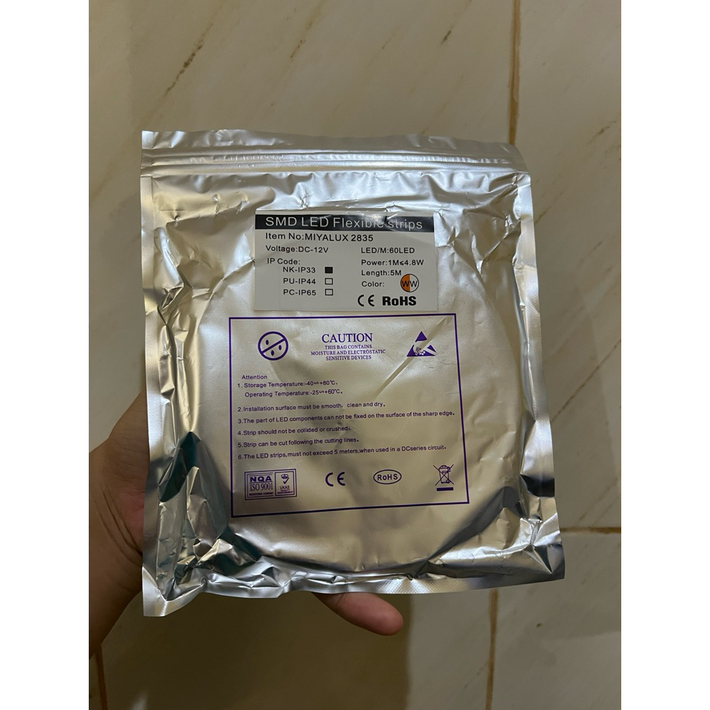 Led Strip Miyalux 2835 Warm White