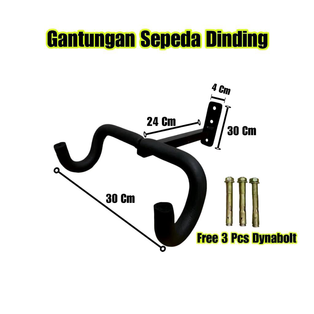 gantungan sepeda dinding // gantungan sepeda tembok