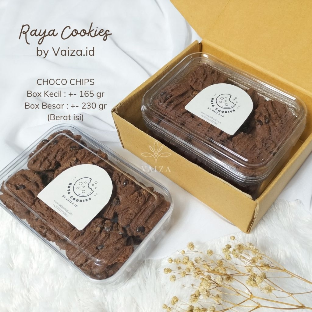 

Soomy Cakery - Raya Cookies Choco Chips Kue Cokelat Manis untuk Kue Lebaran