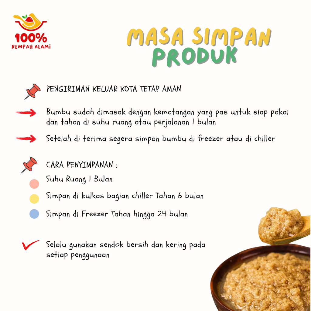 

Classica2106 100Persen - Bumbu Balado Gilingan 125Gr